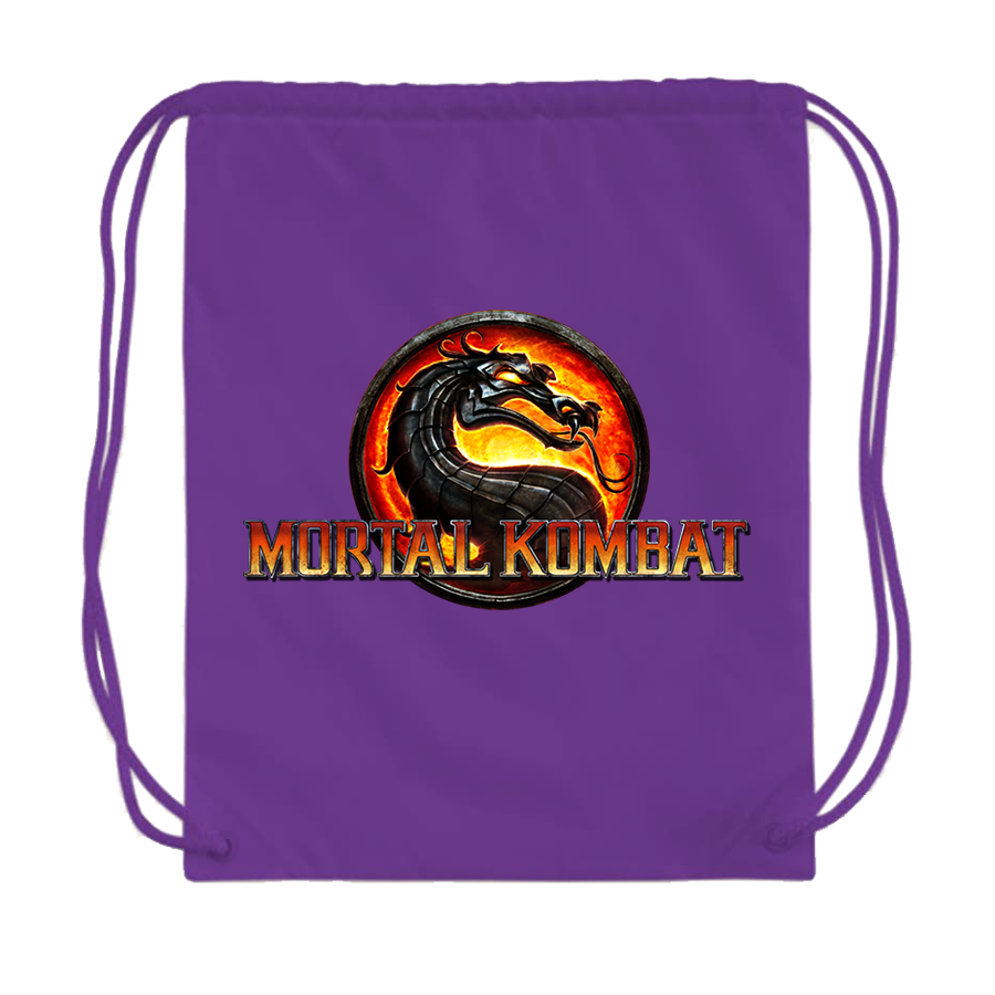 Mortal Kombat Game Drawstring Bag