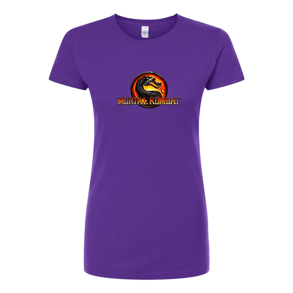 Women's Mortal Kombat Game Round Neck T-Shirt