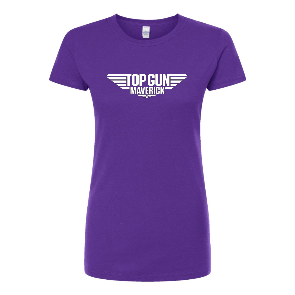 Women's Top Gun Maverick Movie Round Neck T-Shirt