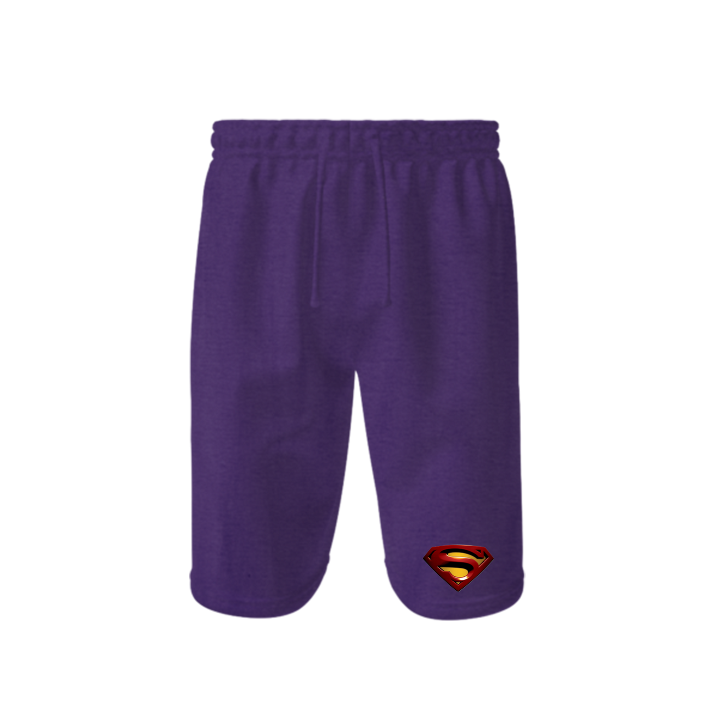 Men's Superman Superhero Athletic Fleece Shorts