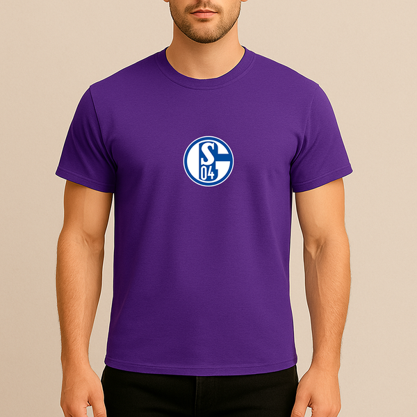 Men's Schalke 04 FC Cotton T-Shirt