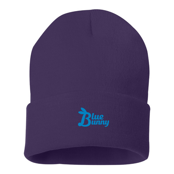 Blue Bunny  Logo Beanie Hat
