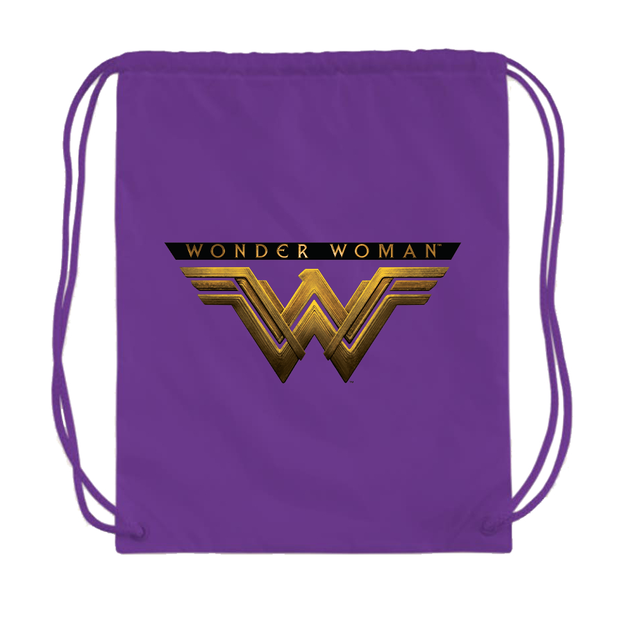 Wonder Woman DC Superhero Drawstring Bag