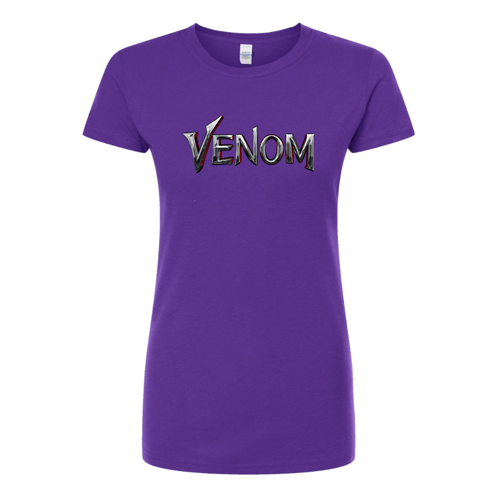 Women's Venom Movie Round Neck T-Shirt