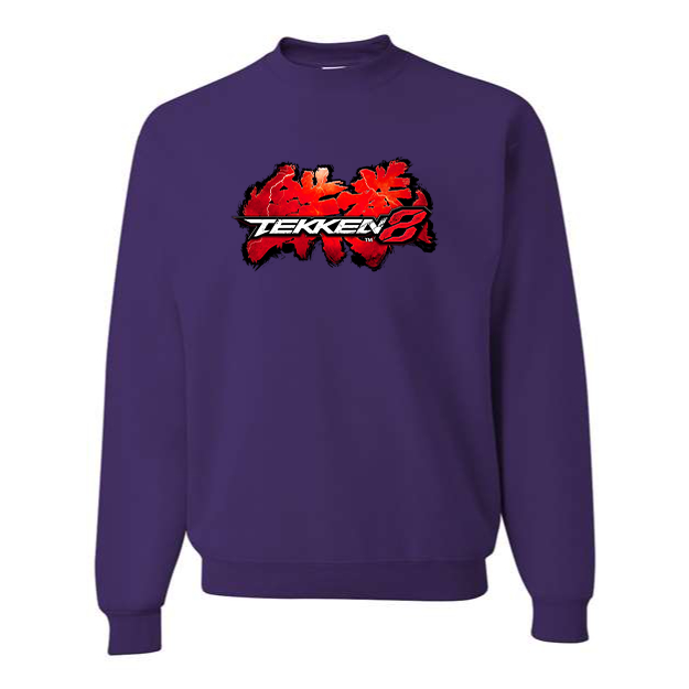 Men's Tekken 8 Game PS5 Crewneck Sweatshirt