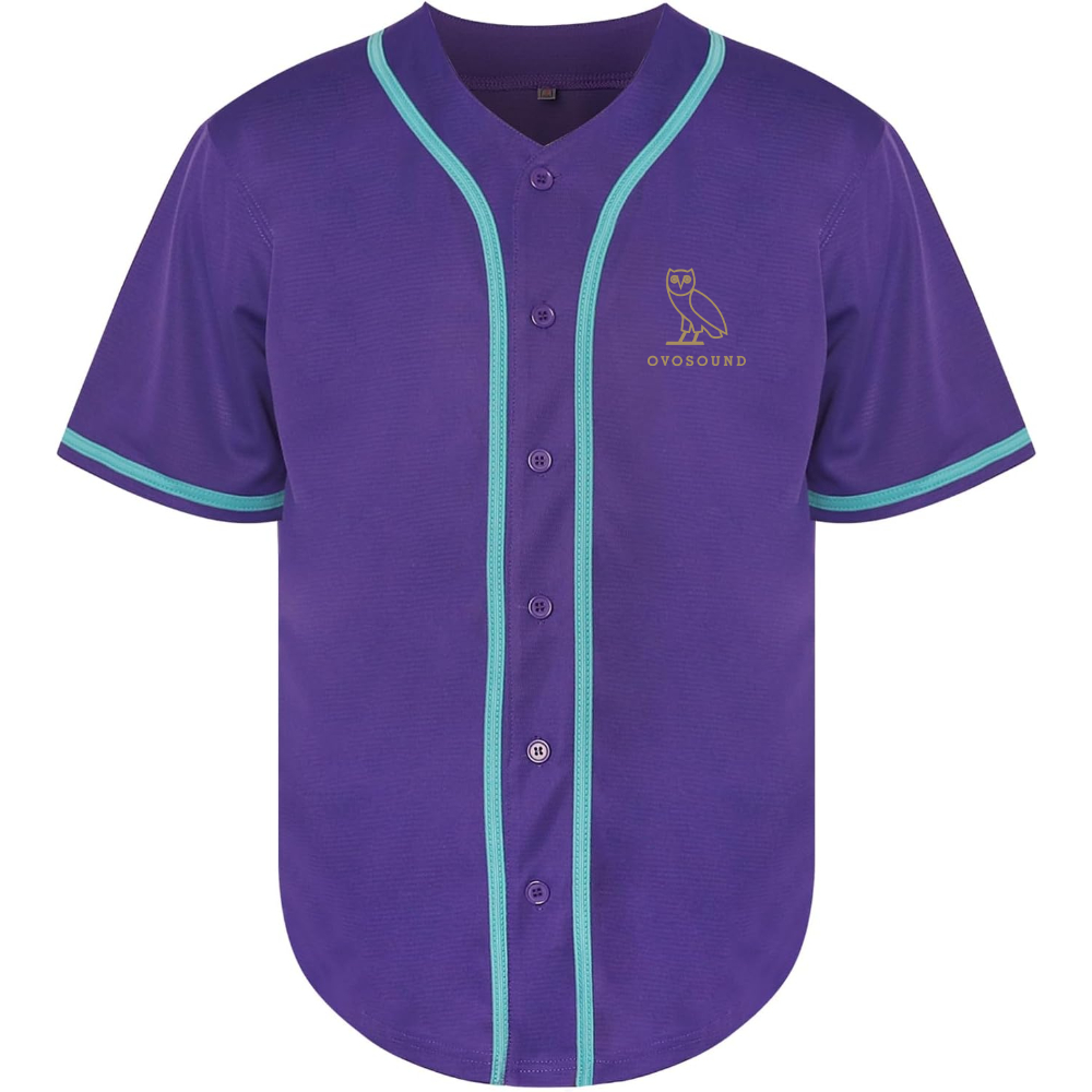 Men's Ovosound Drake Music Baseball Jersey