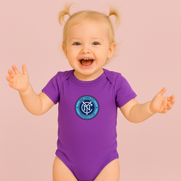New York City FC Baby Romper Onesie