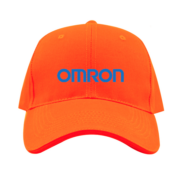 Omron Logo  Dad Baseball Cap Hat