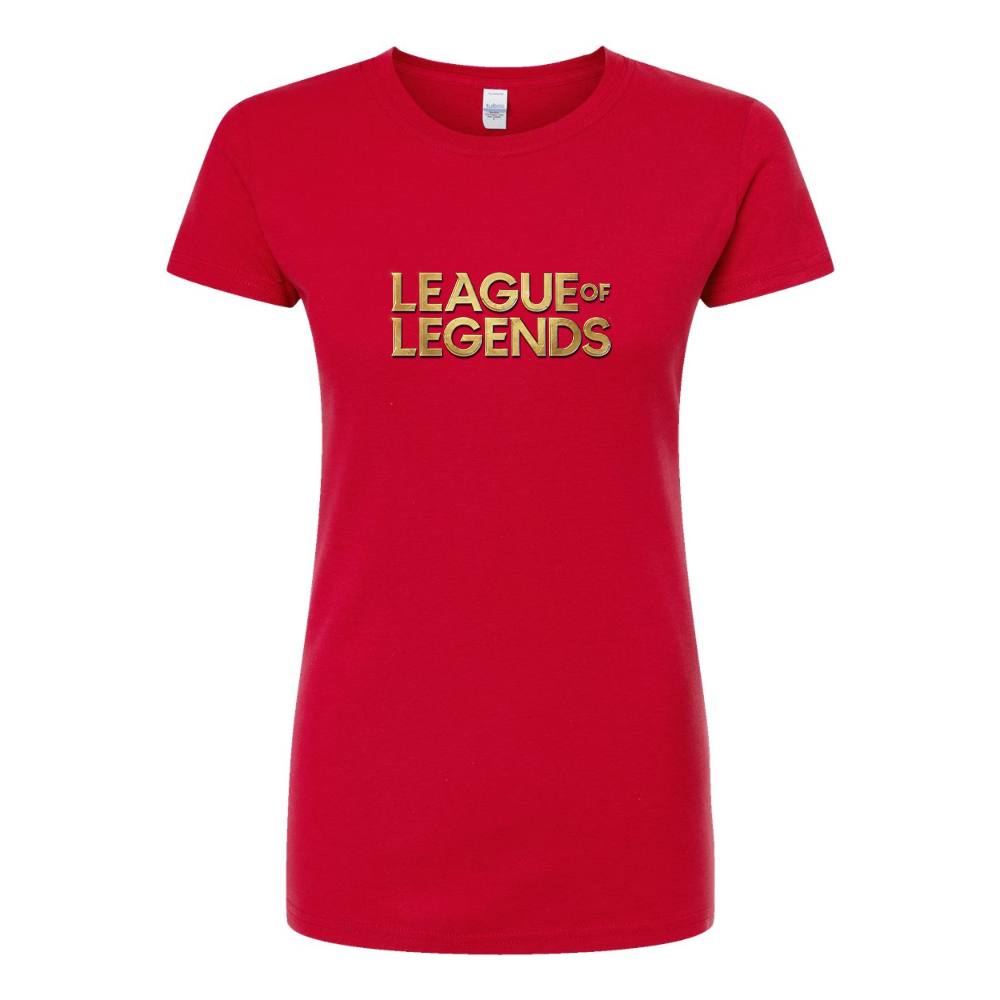 Women's League of Legends Game Round Neck T-Shirt