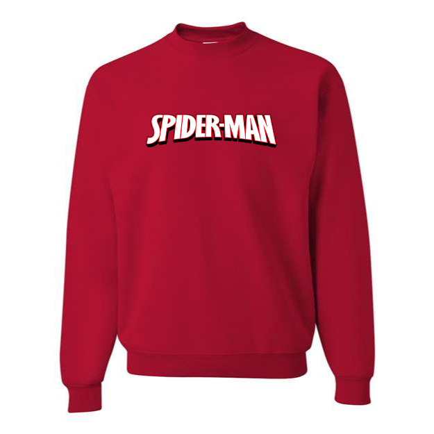 Men's Spider-Man Marvel Comics Superhero Crewneck Sweatshirt