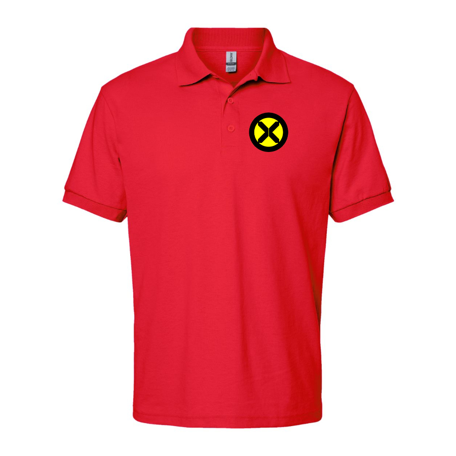 Men's X-Men Marvel Comics Superhero Dry Blend Polo