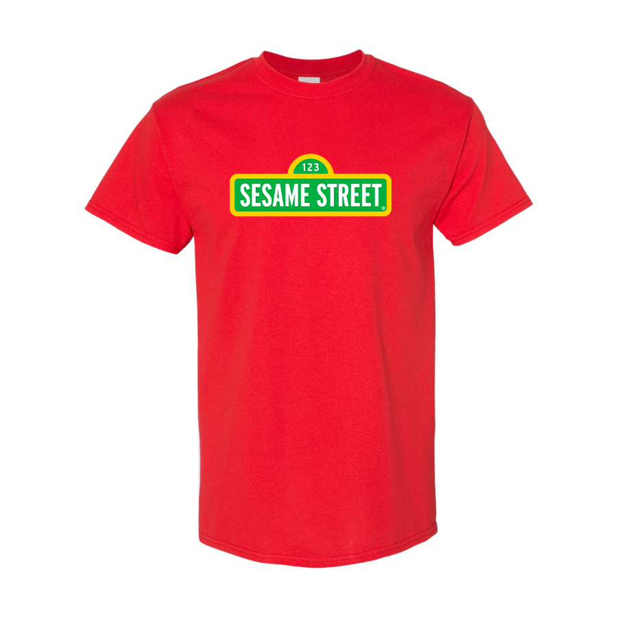 Youth Kids Sesame Street Show Cotton T-Shirt