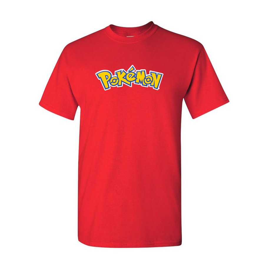 Men's Pokemon Cartoon Cotton T-Shirt