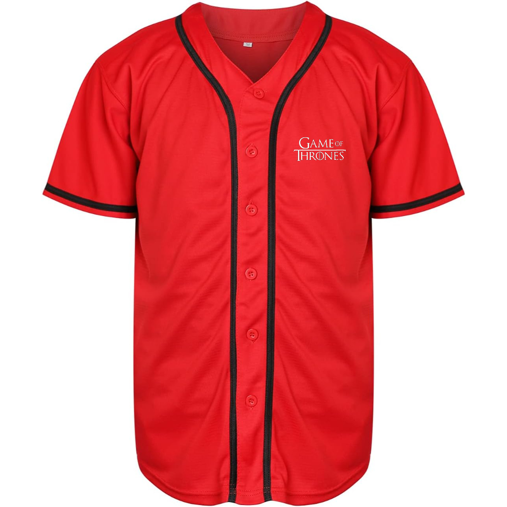 Men's Game of Thrones TV Show Baseball Jersey