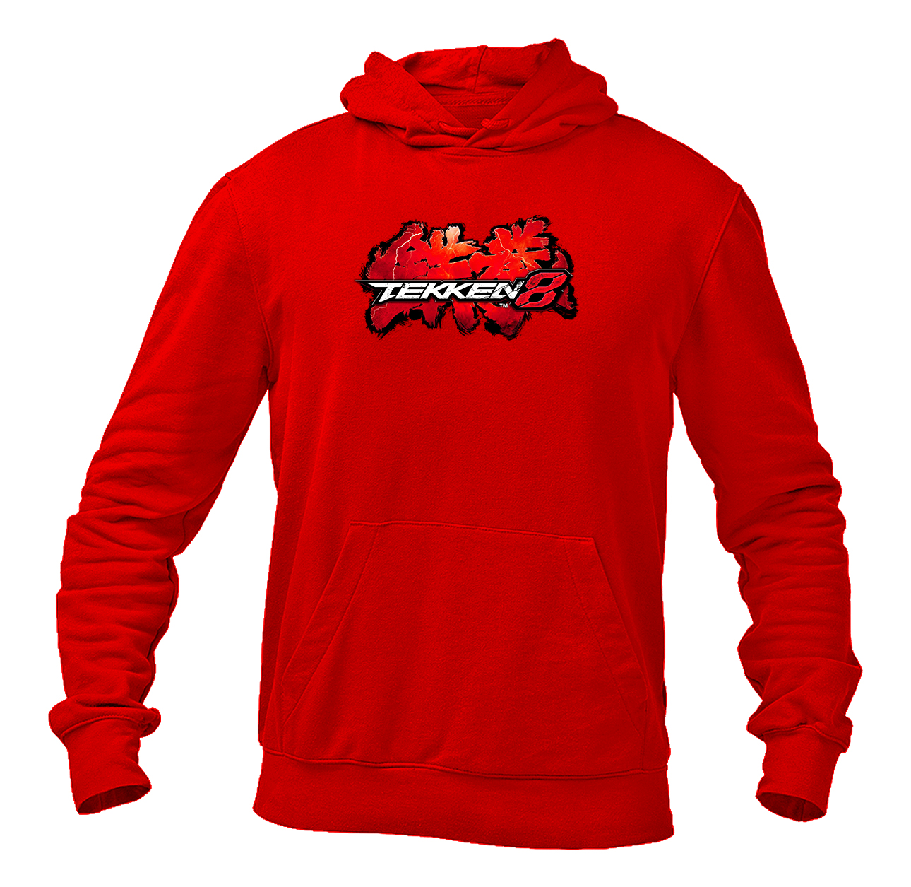 Men's Tekken 8 Game PS5 Pullover Hoodie