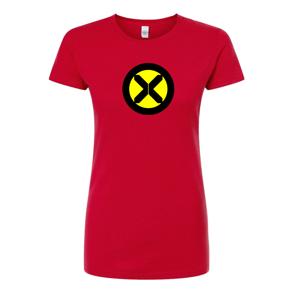 Women's X-Men Marvel Comics Superhero Round Neck T-Shirt