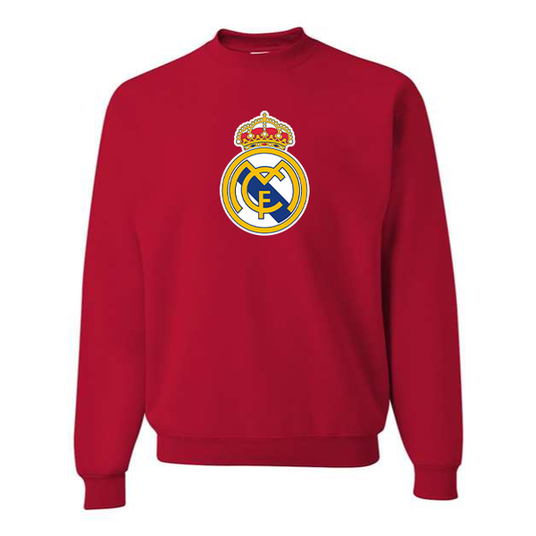 Men’s Real Madrid Soccer Crewneck Sweatshirt