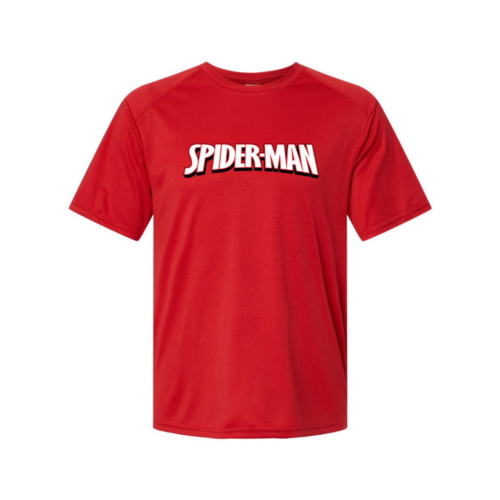 Youth Kids Spider-Man Marvel Comics Superhero Performance T-Shirt