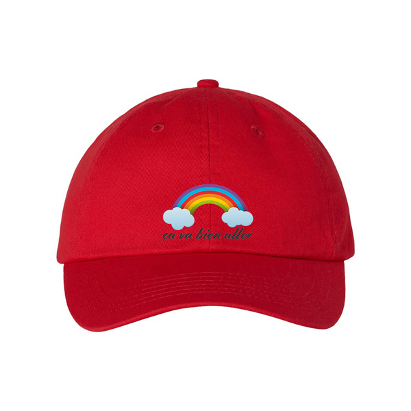 Ça va bien aller Valucap Adult Bio-Washed Classic Dad Hat