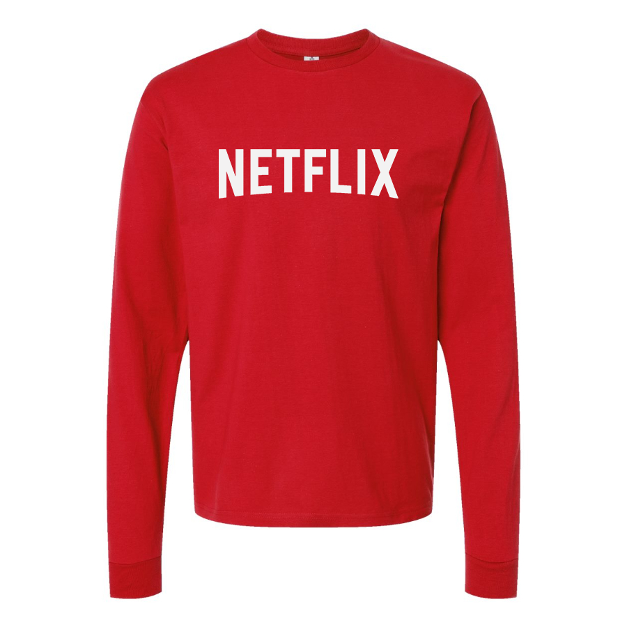 Men's Netflix Movie Show Long Sleeve T-Shirt