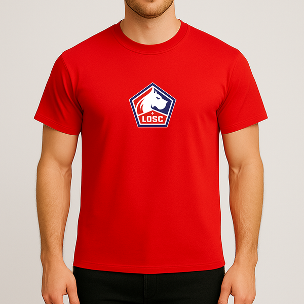 Men's Lille Olympique FC Cotton T-Shirt