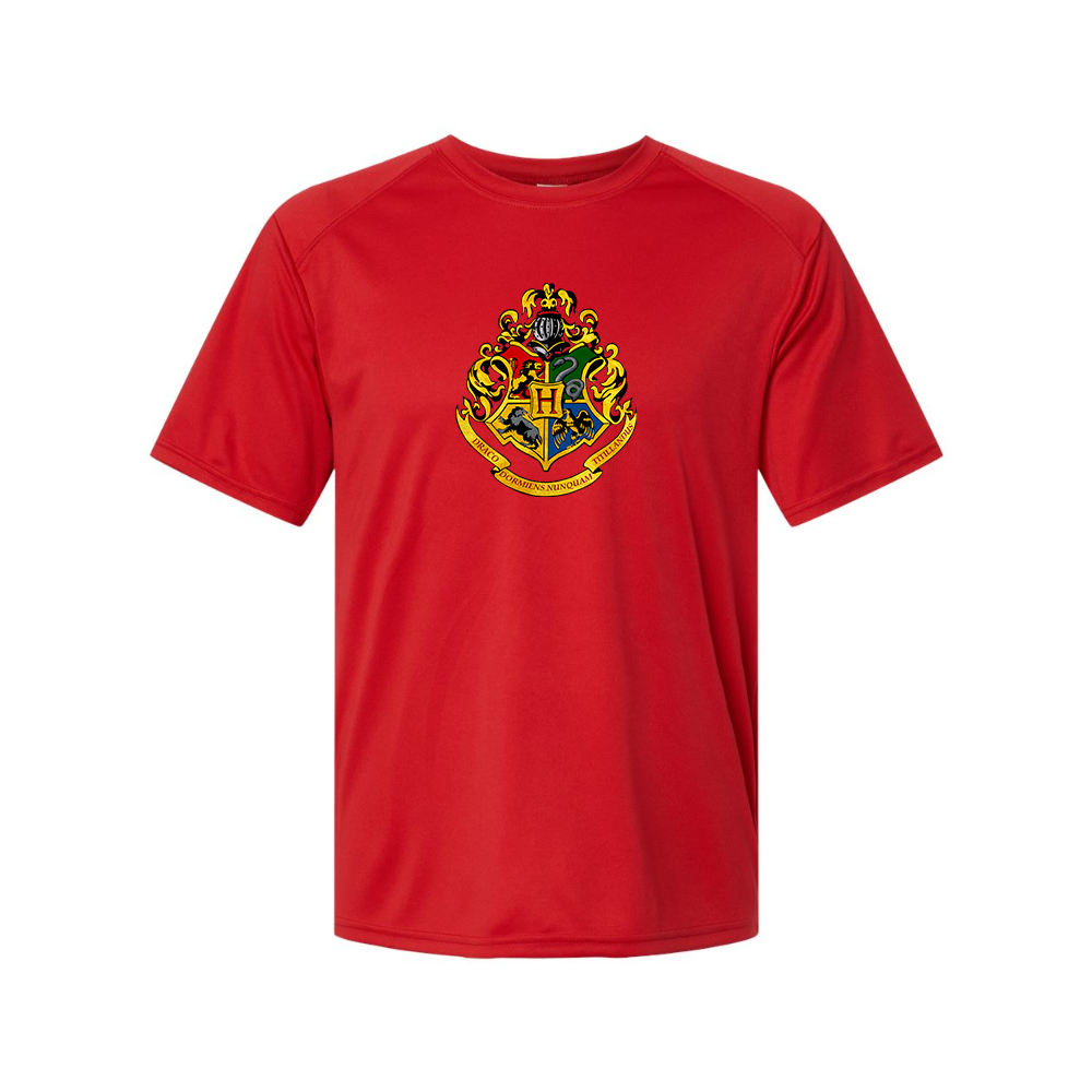 Men's Hogwarts Emblem Harry Potter Movie Polyester T-Shirt