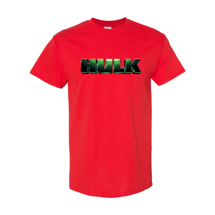 Men's The Hulk Marvel Superhero Cotton T-Shirt