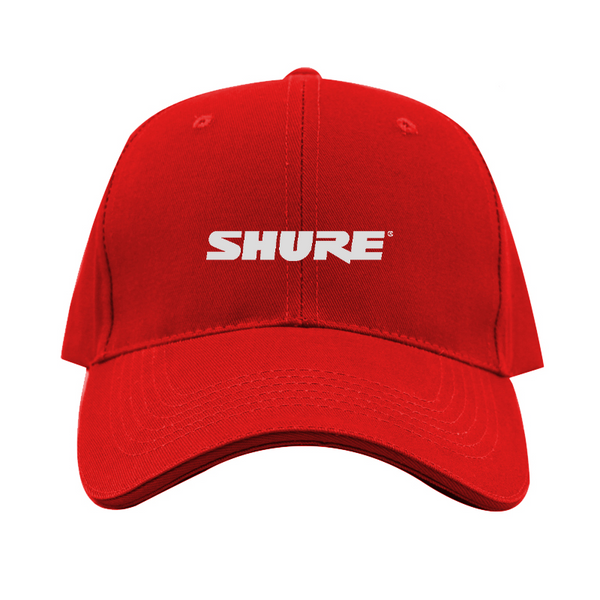 Shure Logo  Dad Baseball Cap Hat