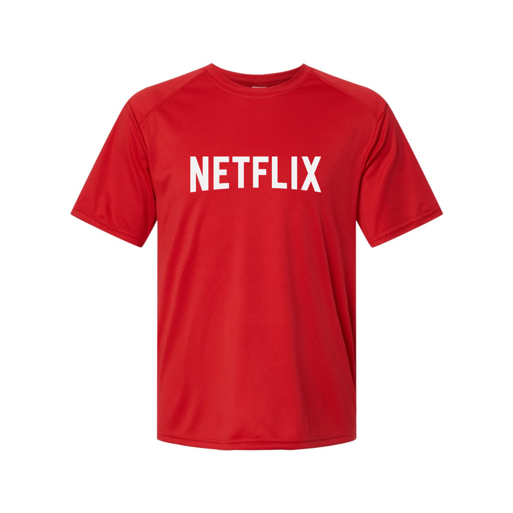 Men's Netflix Movie Show Performance T-Shirt