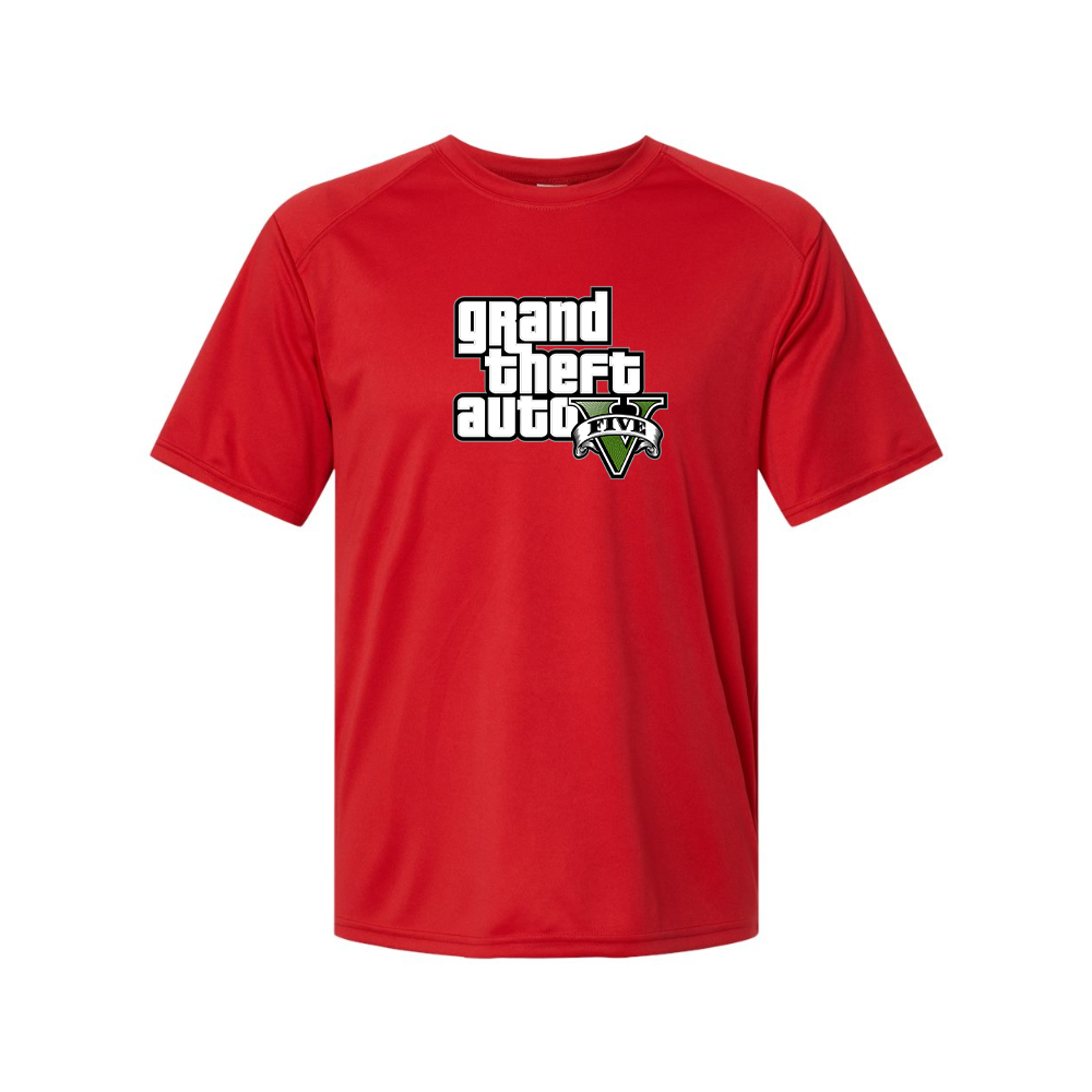 Men's GTA 5 Grand Theft Auto V Performance T-Shirt Game