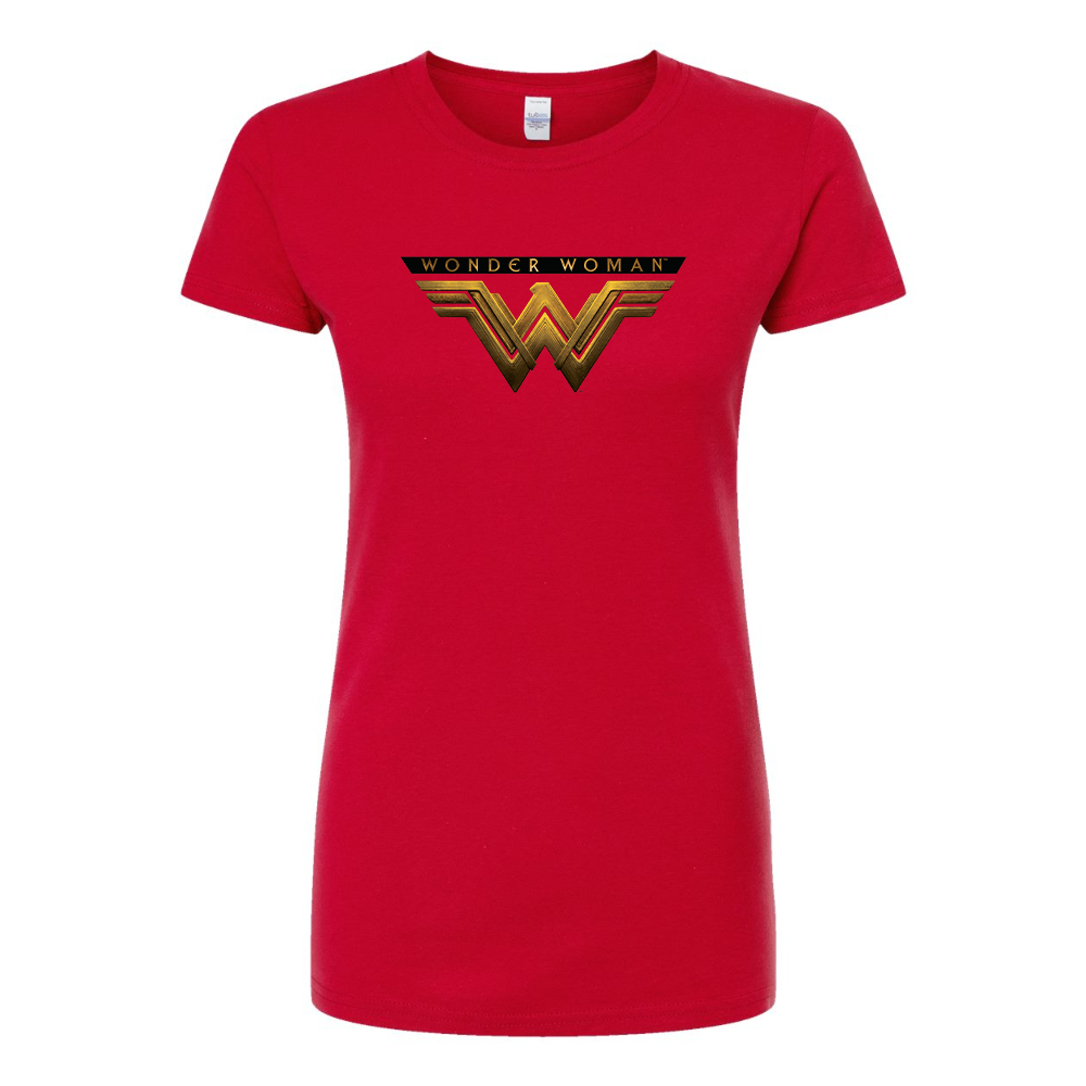 Women's Wonder Woman DC Superhero Round Neck T-Shirt