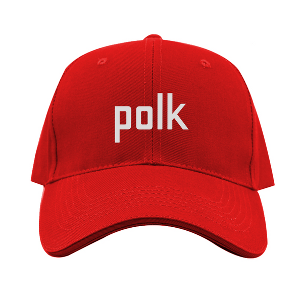 Polk Audio Logo  Dad Baseball Cap Hat