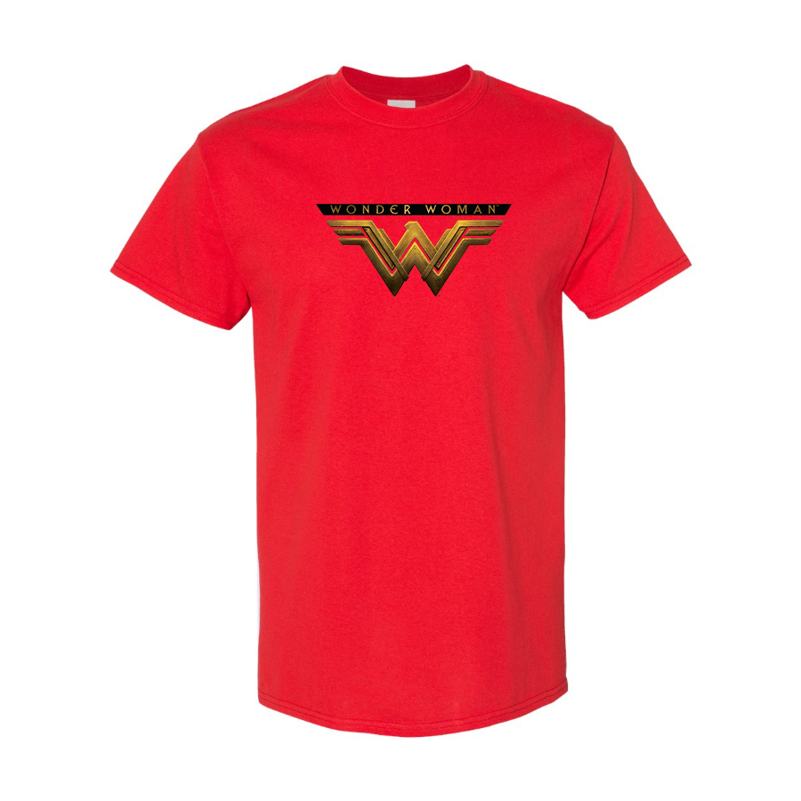 Youth Kids Wonder Woman DC Superhero Cotton T-Shirt