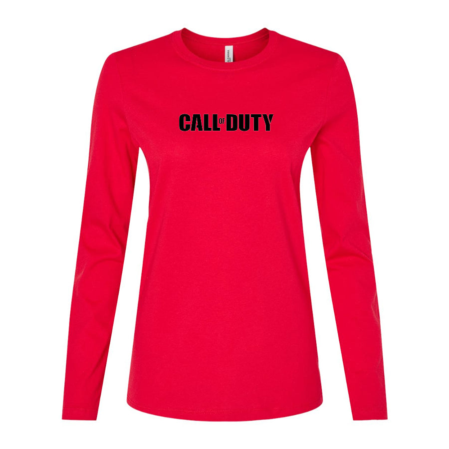 Women's Call of Duty Game Long Sleeve T-Shirt