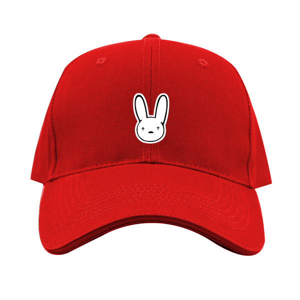 Bad Bunny Logo  Dad Baseball Cap Hat
