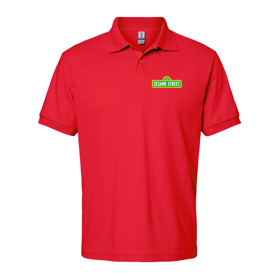 Men's Sesame Street Show Dry Blend Polo