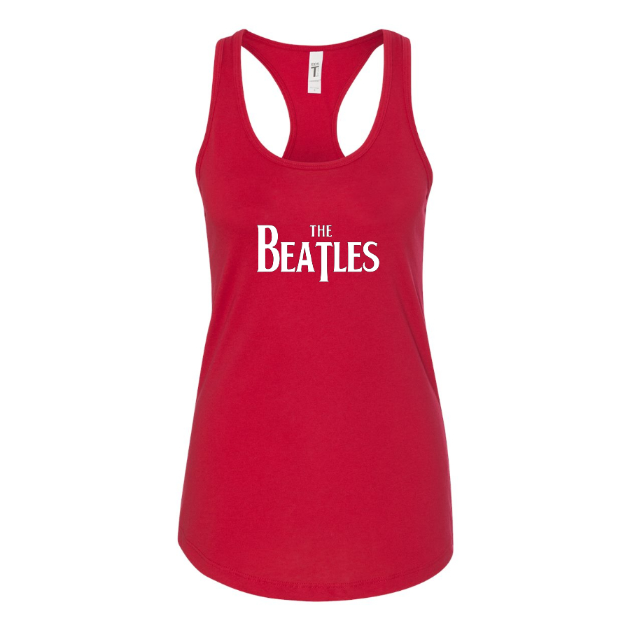 Women's The Beatles Music Racerback Tank Top