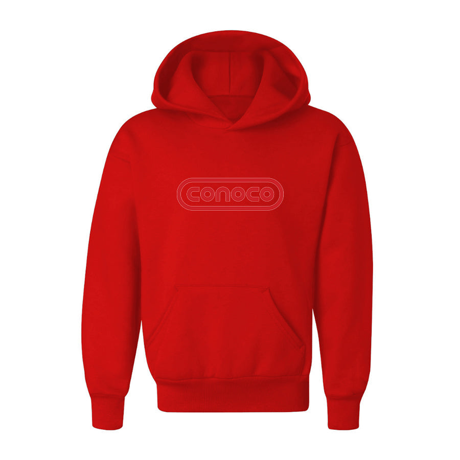 Youth Kids Conoco Gas Station Pullover Hoodie