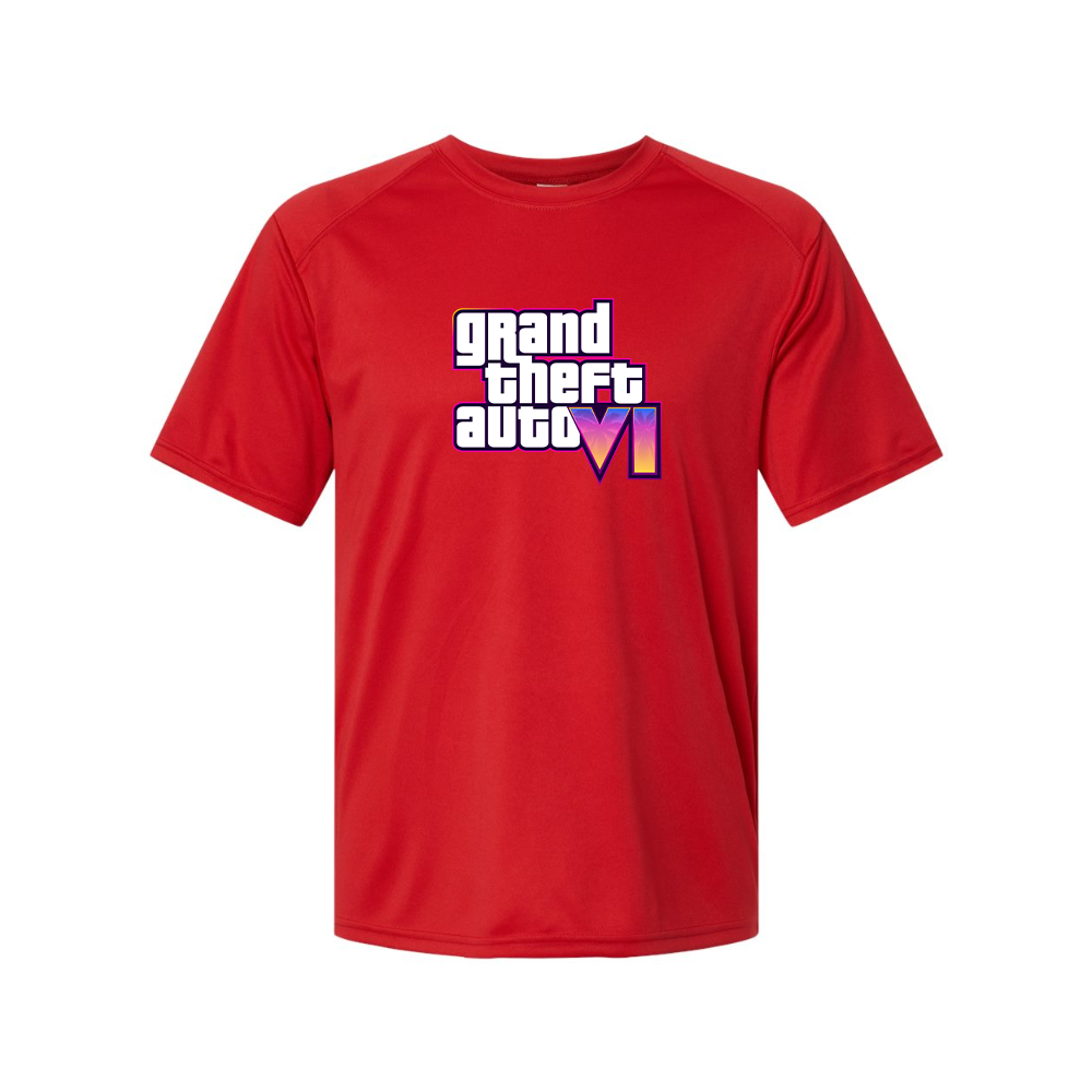 Men's GTA 6 Grand Theft Auto VI Performance T-Shirt Game