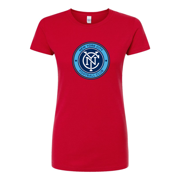 Women's New York City FC Round Neck T-Shirt