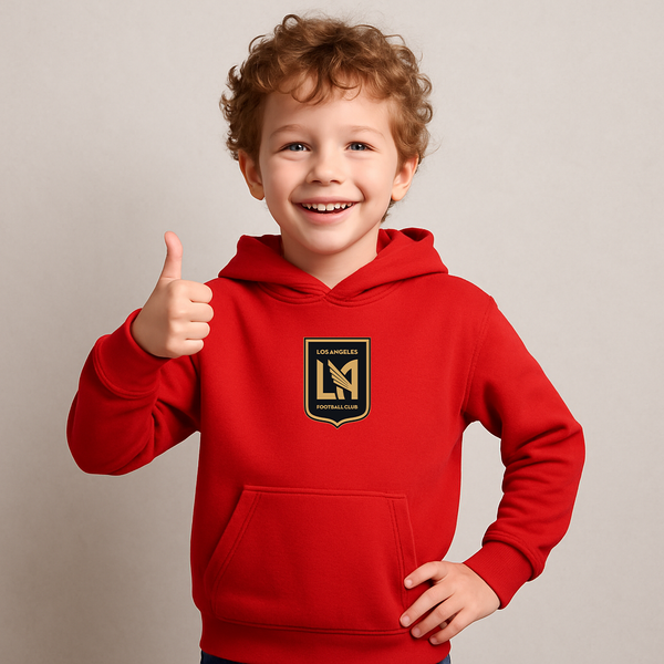 Youth Kids LAFC Los Angeles Football Club Pullover Hoodie