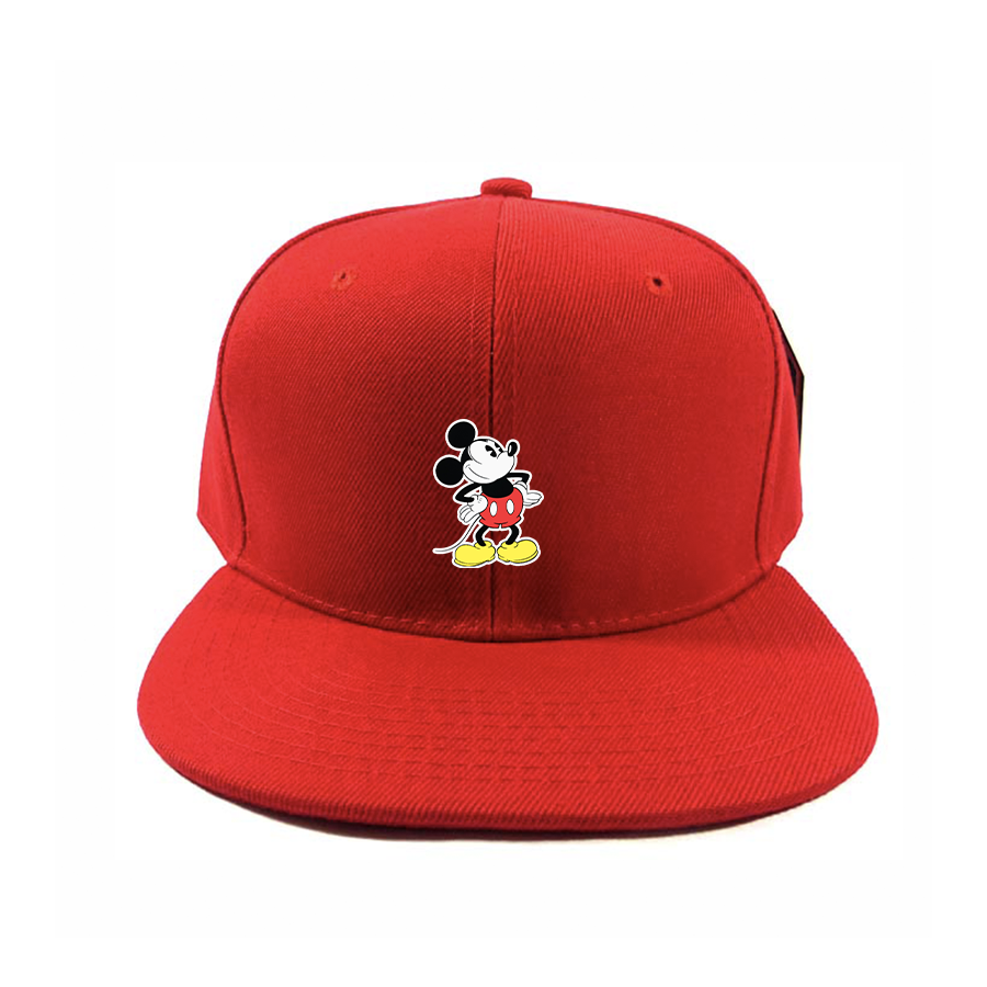 Mickey Mouse Cartoon Snapback Hat