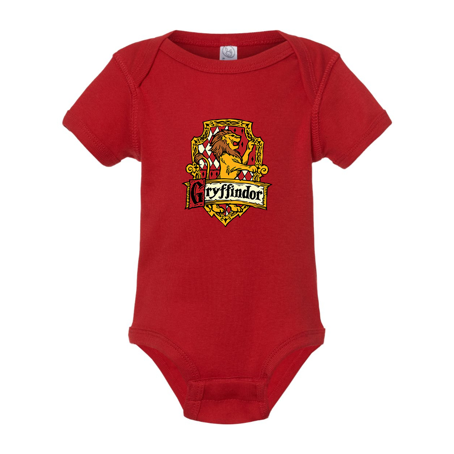 Gryffindor Harry Potter Movie Team Baby Romper Onesie