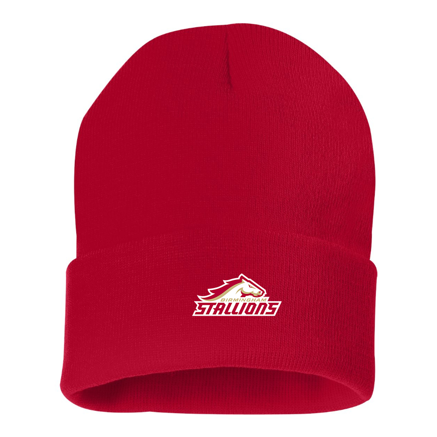 Birmingham Stallions Logo Beanie Hat