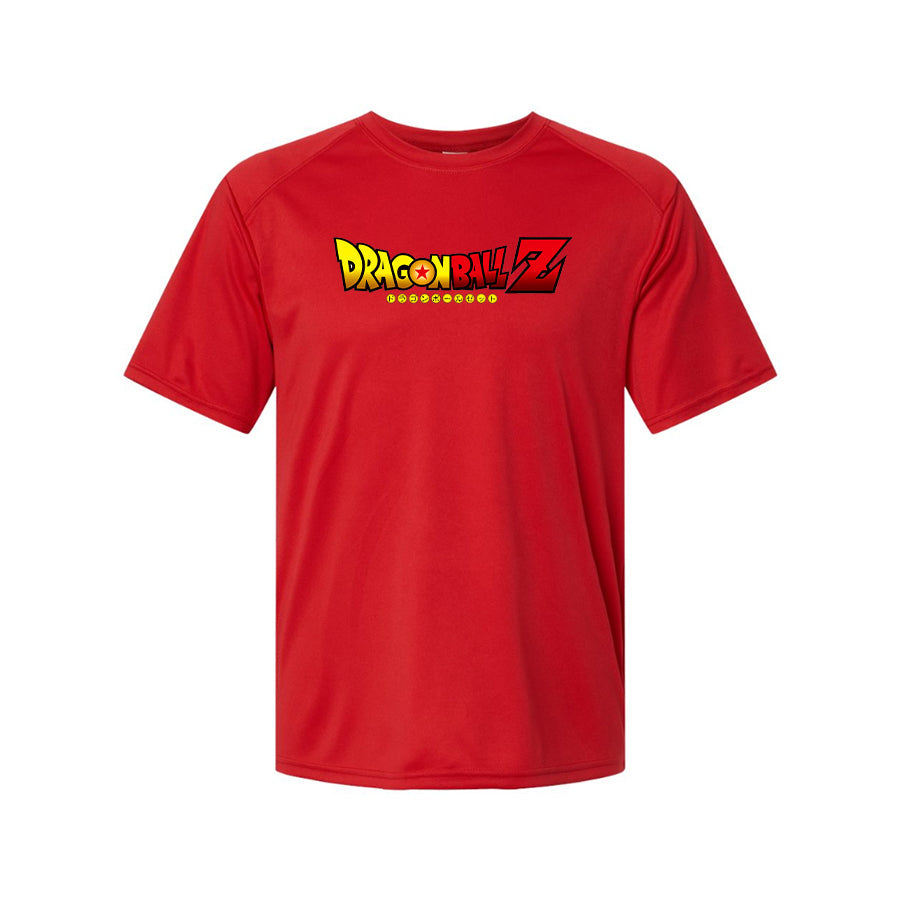 Men's Dragon Ball Z Cartoon Title Performance T-Shirt