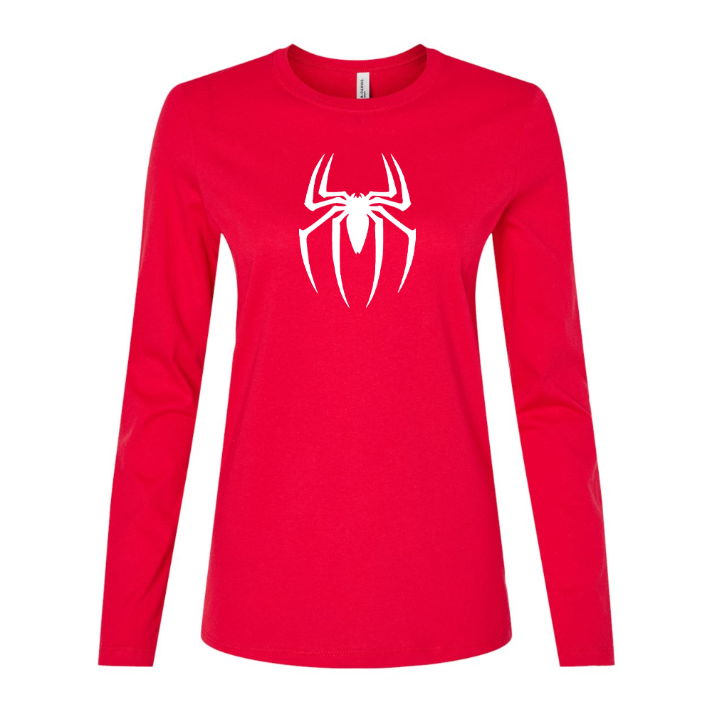Women's Spiderman Marvel Avengers Superhero Long Sleeve T-Shirt