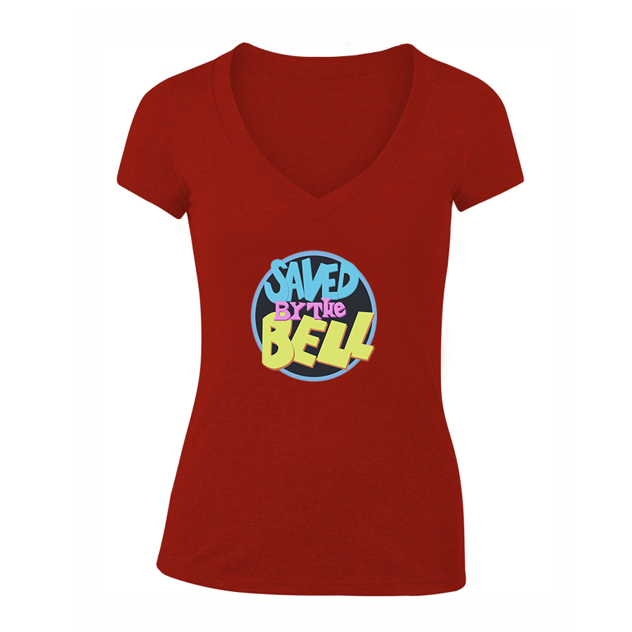 Women's Saved By The Bell Show V-Neck T-Shirt