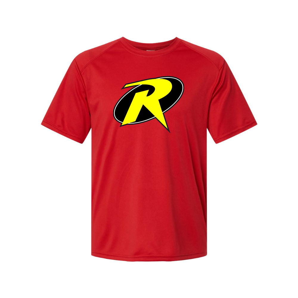 Youth Kids Robin DC Comics Superhero Performance T-Shirt