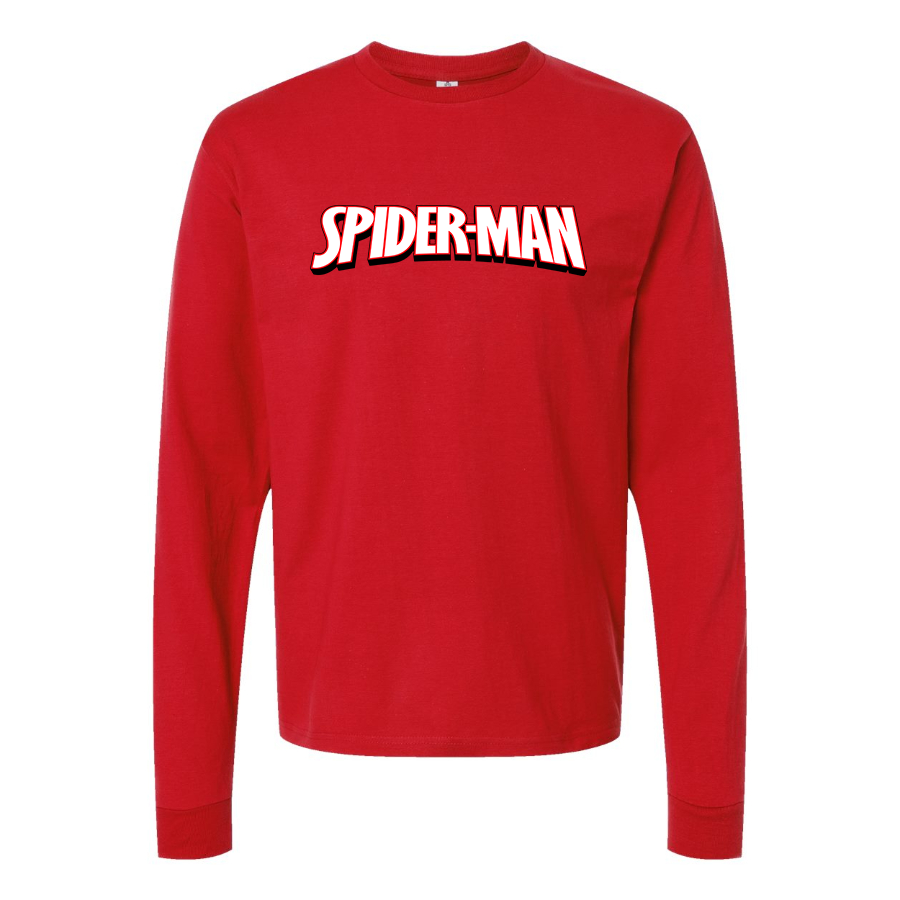 Men's Spider-Man Marvel Comics Superhero Long Sleeve T-Shirt