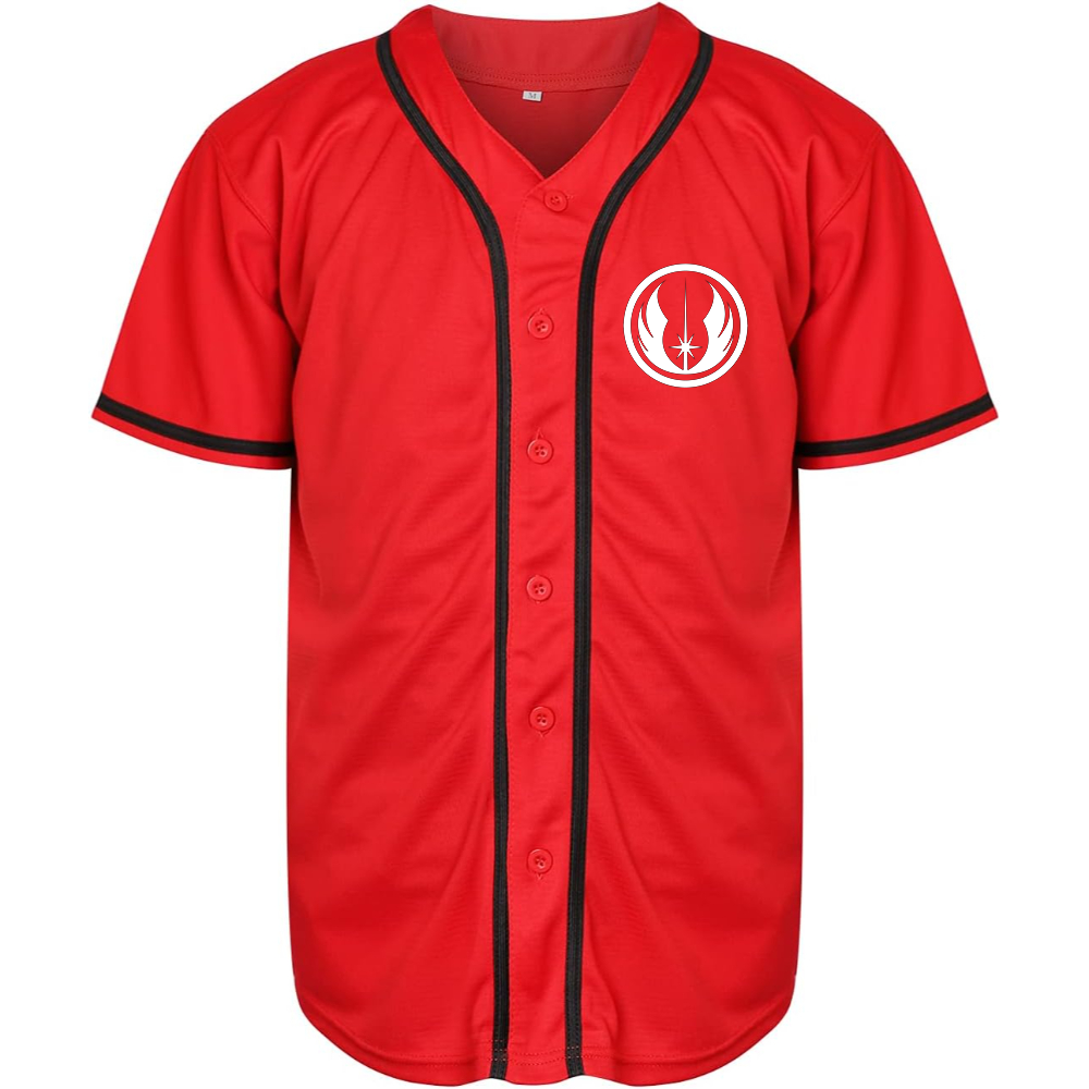 Men's Jedi Star Wars Movie Baseball Jersey